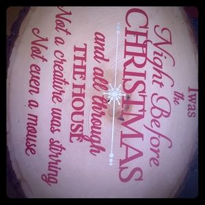 Christmas Wooden sign